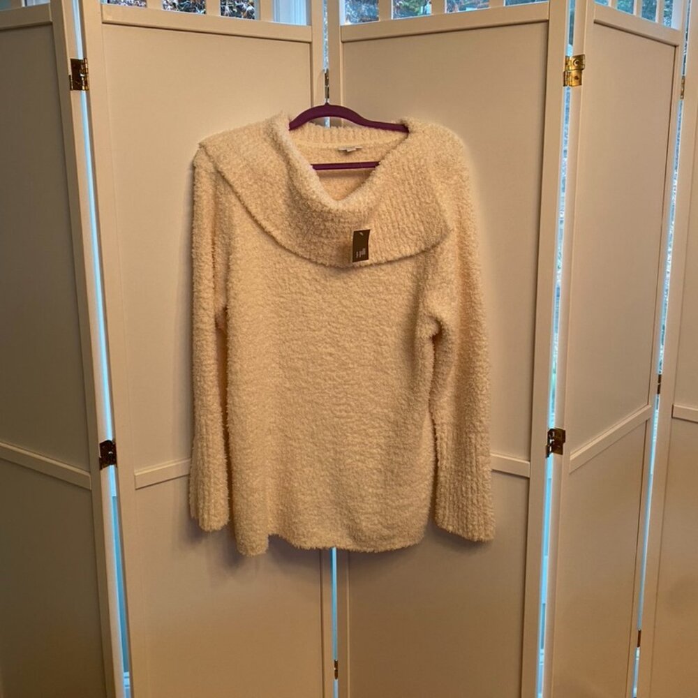 Pure Jill Soft & Cozy High-Neck Sweater